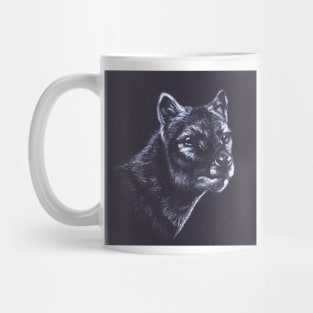 Thylacine portrait Mug